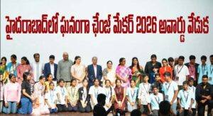హైదరాబాద్‌లో ఘనంగా ‘చేంజ్ మేకర్స్ అవార్డ్స్ 2026’
